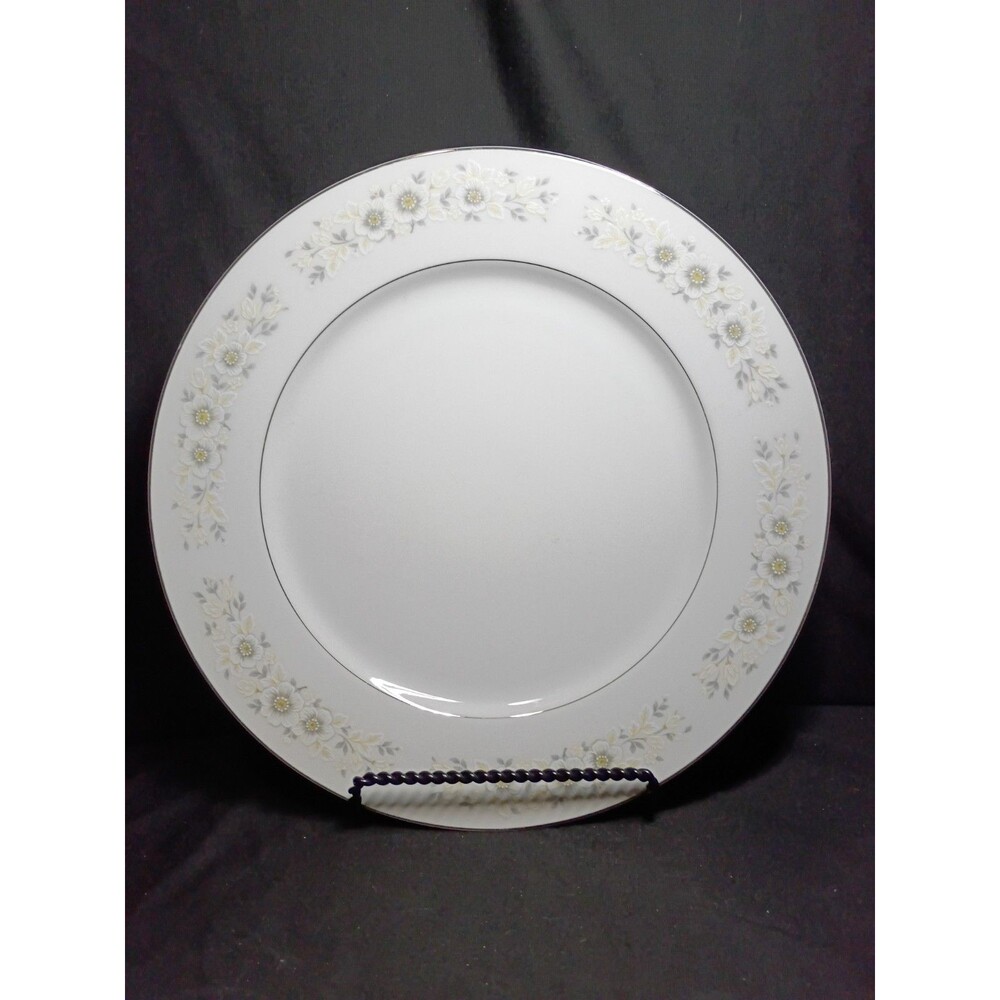 Sango Carlton Andover 482 12.5" Round Chop Plate Floral Fine China Japan